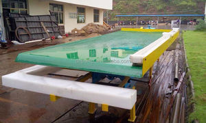 स्वर्ण खनिज विभाजक मशीन के लिए लघु प्रयोगशाला सोने की एकाग्रता शेकर टेबल छोटा - Product Image 4