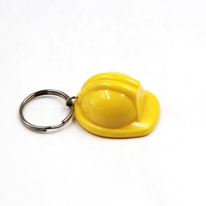 Promotional Customized Logo Plastic <strong>Safety</strong> Helmet Key <strong>Chain</strong> - Product Image 2
