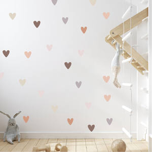 Autoadesivo boho design cartone animato 3d cuore baby room adesivo adesivo in pvc - Product Image 3