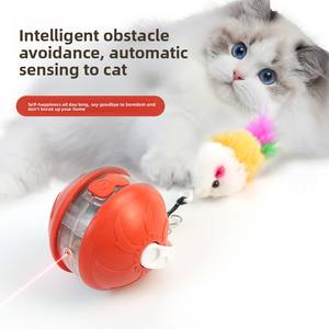 מקל חתול לייזר חכם אינטראקטיבי-מקל ידידותי לסביבה סימולציה אוטומטית של צעצוע פלסטיק צעצוע לחתולים לשימוש חוצה גבולות - Product Image 3