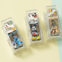 Grapadora Acrílica Transparente Mini Estándar al por Mayor, Personalizada, para Oficina y Material Escolar, Modelo Manual DJ-93-08