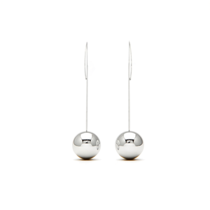 Boucles d'oreilles pendantes tendance en acier inoxydable 316L avec placage or PVD, durables et résistantes - Product Image 2