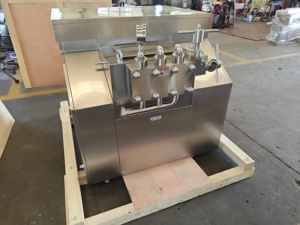 Utilisation sanitaire de <span class=keywords><strong>margarine</strong></span> alimentaire 3000L/H homogénéisateur haute pression - Product Image 5