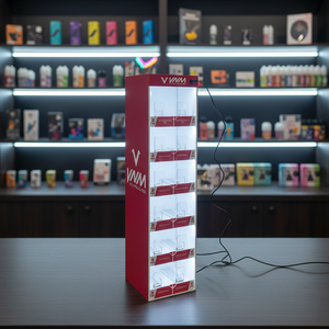 Exhibidores Acrílicos para Bolsas de Nicotina y Snus, Estantes de Exhibición de Productos para Tiendas con Luz LED, Exhibidores de Mostrador para Snus - Product Image 2