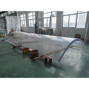 Custom Groot Transparant Acryl <span class=keywords><strong>Bullet</strong></span> U Vorm <span class=keywords><strong>Aquarium</strong></span> Zoetwater Vis <span class=keywords><strong>Aquarium</strong></span> - Product Image 4