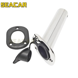 Support de canne à pêche Seacar en acier inoxydable 304, fixation bateau à 30 degrés avec couvercle PV pour la pêche en mer - Product Image 2