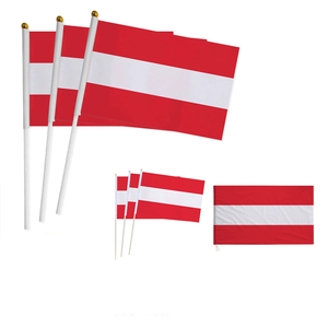 Nuoxin Set da 23 Pezzi <span class=keywords><strong>Serie</strong></span> Bandiera Austriaca per Tifosi di Calcio e Sport all'Aperto: Portachiavi, Bandierina da Tavolo, Braccialetto, Cappello da Basket - Product Image 5