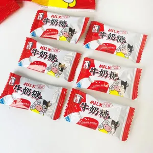 New product milk candy wholesale candy manufacture milk flavor good quality delicious snack toffee candy