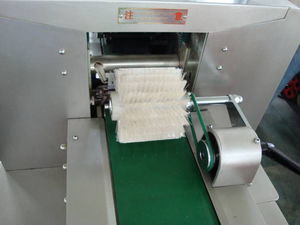 饼干包装机自动枕头烹饪流面包店密封包装 - Product Image 5