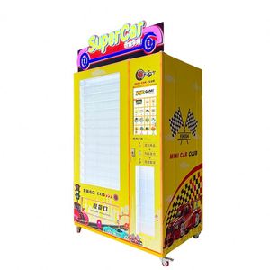 Mini Alloy <b>Model</b> <b>Toy</b> <b>Car</b> Vending Machine with Pull Back Simulation and Blind Box for Mall Use - Product Image 1