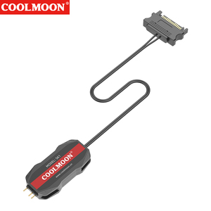 <span class=keywords><strong>Coolmoon</strong></span> SK1ตัวควบคุม arBB เคสพัดลม DIY 5V 3pin รีโมทคอนโทรลไร้สายสำหรับฮับซิงค์ไฟ <span class=keywords><strong>RGB</strong></span> - Product Image 6