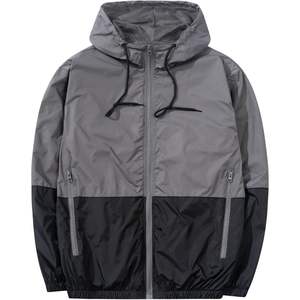 Men's Lightweight Polartec Windbreaker <b>Jacket</b> XL Hard <b>Shell</b> and <b>Soft</b> <b>Shell</b> with Outdoor <b>Hooded</b> Pocket Raincoat - Product Image 1