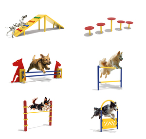 Equipo de Juego para Perros, Parque de Agilidad para Interiores y Exteriores, Set de <span class=keywords><strong>Entrenamiento</strong></span> de Plástico para Perros, para <span class=keywords><strong>Entrenamiento</strong></span> en el Patio Trasero - Product Image 5