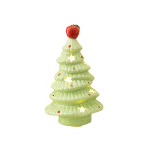 Cartoon Apple Christmas <b>Tree</b> Star Night <b>Light</b> Gift Ambient <b>Light</b> European Ceramic Translucent Eco-Friendly Festival - Product Image 5