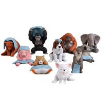 OEM ODM personalizado 3D impreso Animal modelo de juguete conjuntos de diseño personalizado PVC Anime figura de dibujos animados arte Juguetes