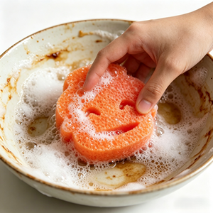 Éponge de nettoyage thermosensible OEM, éponge en mousse sensible à la température, éponge douce et <span class=keywords><strong>poreuse</strong></span> pour le nettoyage - Product Image 3