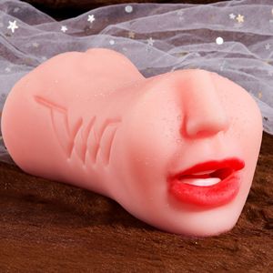 Masturbador Masculino 3 em 1 Pocket Pussy, Produto Adulto Macio, <span class=keywords><strong>Vagina</strong></span> Realista de Borracha, Brinquedo Sexual para Masturbação Masculina - Product Image 4