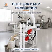 Machine électrique à décortiquer les graines de tournesol, moteur haute productivité, conception sanitaire, faible encombrement, utilisation facile pour les usines