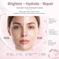 Sérum Éclaircissant Anti-Taches à la Niacinamide et à l'Acide Tranexamique pour le Visage – Anti-Âge, Blanchissant, Peau de Verre, Teint Radieux et Clarifiant
