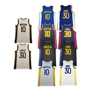 Nouveau <span class=keywords><strong>Maillot</strong></span> de Basketball Cousu Pas Cher en Gros 2026 – 30 Curry 10 <span class=keywords><strong>Jimmy</strong></span> <span class=keywords><strong>Butler</strong></span> - Product Image 1