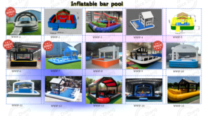 Barra Inflable para <span class=keywords><strong>Piscina</strong></span> y <span class=keywords><strong>Piscina</strong></span> <span class=keywords><strong>con</strong></span> Barras Inflables para Fiestas en Interiores/Exteriores, Material de PVC - Product Image 6