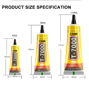 راتنج إيبوكسي لاصق شفاف CNMI <span class=keywords><strong>E6000</strong></span> B7000 لإصلاح الهاتف المحمول شاشة LCD إطار زجاجي أصيص زهور كريستال أحجار الراين الغراء - Product Image 3