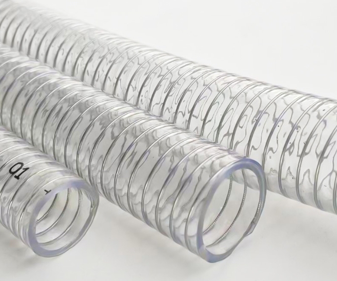 Vacuum Reinforced Food Grade Pvc Steel