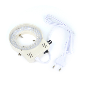 56 LED có thể điều chỉnh kính hiển vi vòng ánh sáng kính hiển vi Stereo Illuminator Power Adapter tối ưu ống nhòm kính hiển vi Stereo máy ảnh - Product Image 3