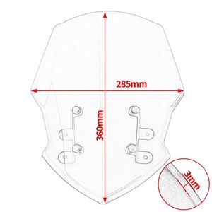 Deflector de parabrisas de motocicleta, para Yamaha MT 15 <span class=keywords><strong>MT15</strong></span> MT-15 <span class=keywords><strong>2019</strong></span> 2020 2021 - Product Image 6