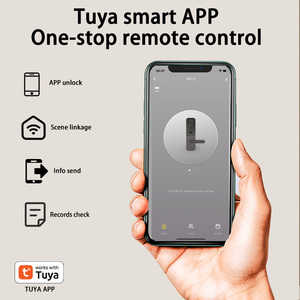 XSDTS D01 Work With Tuya Digital Smart Door <b>Lock</b> Support Wifi/ <b>Remote</b> Module Fingerprint Unlock Wifi Smart <b>Lock</b> D01, D01 - Product Image 2