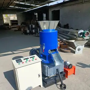 Mini Small Wood Poultry Chicken Fish Pig Goat Cattle Cat Animal Pellet Manufacturing Pelletizing Machine Feed Processing Machine