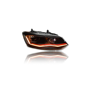 Fari a LED per <span class=keywords><strong>Volkswagen</strong></span> <span class=keywords><strong>POLO</strong></span> 6R 2011-<span class=keywords><strong>2018</strong></span> Aggiornamento VW <span class=keywords><strong>Polo</strong></span> MK5 Sistemi di Illuminazione Auto Gruppo Ottico Anteriore per Vettura VW - Product Image 4