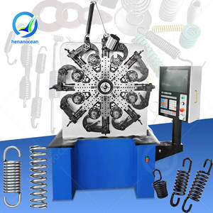 Machine automatique de fabrication de ressorts de compression OCEAN Camless Wire 4 axes avec clip à broche à ressort et plieuse de bobines – Prix - Product Image 1