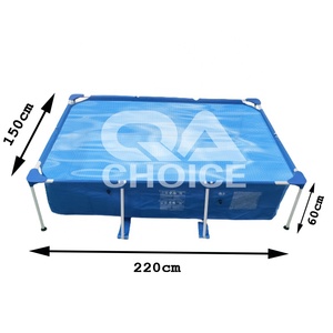 Marco de metal para <span class=keywords><strong>piscina</strong></span>, marco <span class=keywords><strong>rectangular</strong></span> de acero extraíble para exteriores, para <span class=keywords><strong>verano</strong></span> - Product Image 2