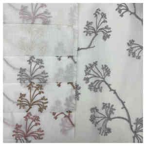 Nouveau Design Voile voilage Rideau Tissu Lin Look Broderie pour Hôtel Salon Polyester <span class=keywords><strong>Doris</strong></span> - Product Image 4