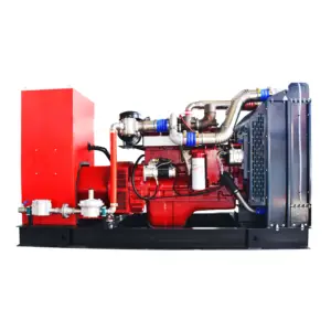 180kva LPG Gas Genset 6LT Natural Gas Genset 150KW Biogas Generator Set 6LTAA 120KW LPG Gas Engine Industrial Biomass Generator