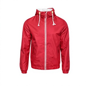 Windbreaker Manufacturer Unisex Hooded Windbreaker <b>Jacket</b> 2023 - Product Image 1