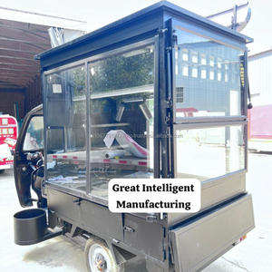 Camion de nourriture Ape rapide personnalisé avec cuisine complète chariot à café électrique Piaggio camion à café tricycle petit chariot de nourriture - Product Image 4