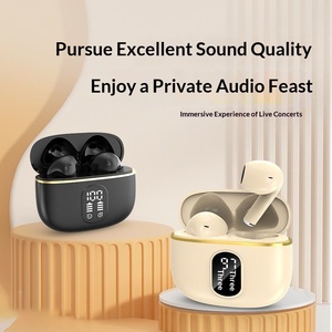 Audífonos Inalámbricos Bluetooth X87 TWS de Moda, Sonido Estéreo de Alta Fidelidad, Diseño Intrauditivo, Pantalla Digital y Larga Duración - Product Image 4