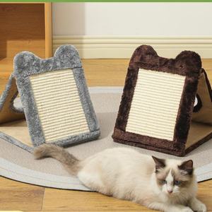 Arbre à chat mignon en forme de champignon, cadre vertical, griffoir, jouet pour aiguiser les griffes, cadre d'escalade pour chat - Product Image 6