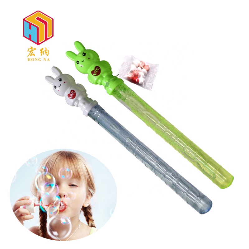 Игрушка-конфета, мультяшный кролик, трубка с крышкой, водяное мыло, игрушка для детей