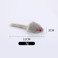 Harga Murah Mainan Kucing Tikus Palsu Bulu Tikus Panjang