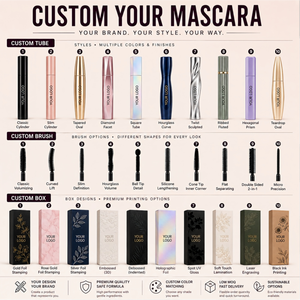 Máscara <span class=keywords><strong>de</strong></span> <span class=keywords><strong>Pestañas</strong></span> Vegana con Logotipo Personalizado, Marca Privada, Alargadora y Voluminizadora, <span class=keywords><strong>de</strong></span> Larga Duración, Color Negro - Product Image 3