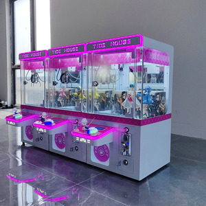 Fábrica al por mayor de monedas pequeña máquina de juego de arcade barato Mini juguete de peluche regalo grúa Garra Para Niños - Product Image 3