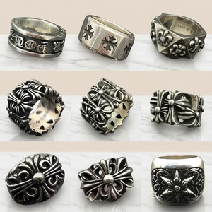 Vintage Antique Color Designer <strong>Ring</strong> Unique Design Cross Flower <strong>Rings</strong> Retro Punk Trendy Hip Hop <strong>Men</strong> Hollow Metal <strong>Rings</strong> <strong>for</strong> <strong>Men</strong> - Product Image 1