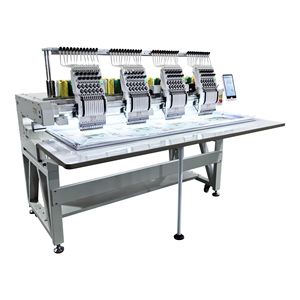 4 Head Pro Multifunctional Computerized Embroidery Machine 500x1200 Mm Fully Automatic Commercial Flat Sewing Equipment - Product Image 1