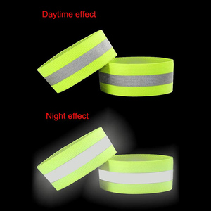 Alta visibilidad elástico reflectante brazalete pulsera banda de tobillo para la noche ciclismo - Product Image 4