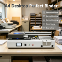 Machine à relier électrique automatique de bureau A4 compacte FRONT B40F, toute nouvelle