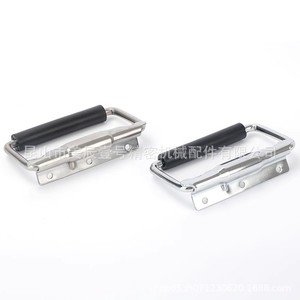 Manija de Puerta de Acero Inoxidable E-LUWUASPS131 304 con Retorno Automático, Diseño Industrial, Fácil Instalación - Product Image 1