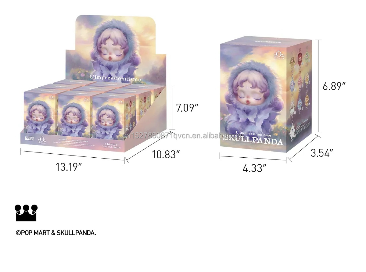 Official SKULLPANDA Blind Box Mystery Box - Plush Toys